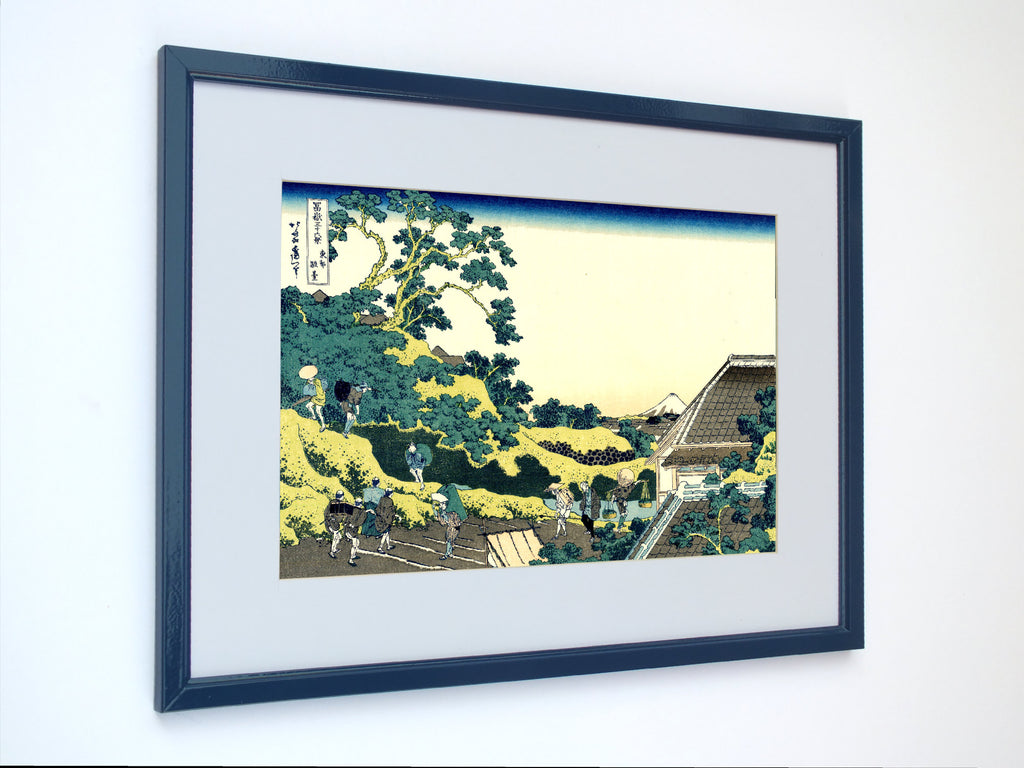 36 Views of Mount Fuji, Sundai Edo, Katsushika Hokusai, Japanese Print