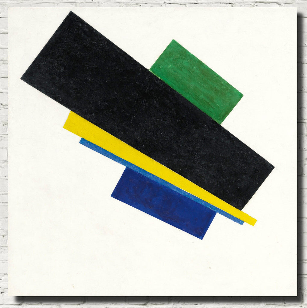 Kazimir Malevich Fine Art Print, Suprematist composition abstract