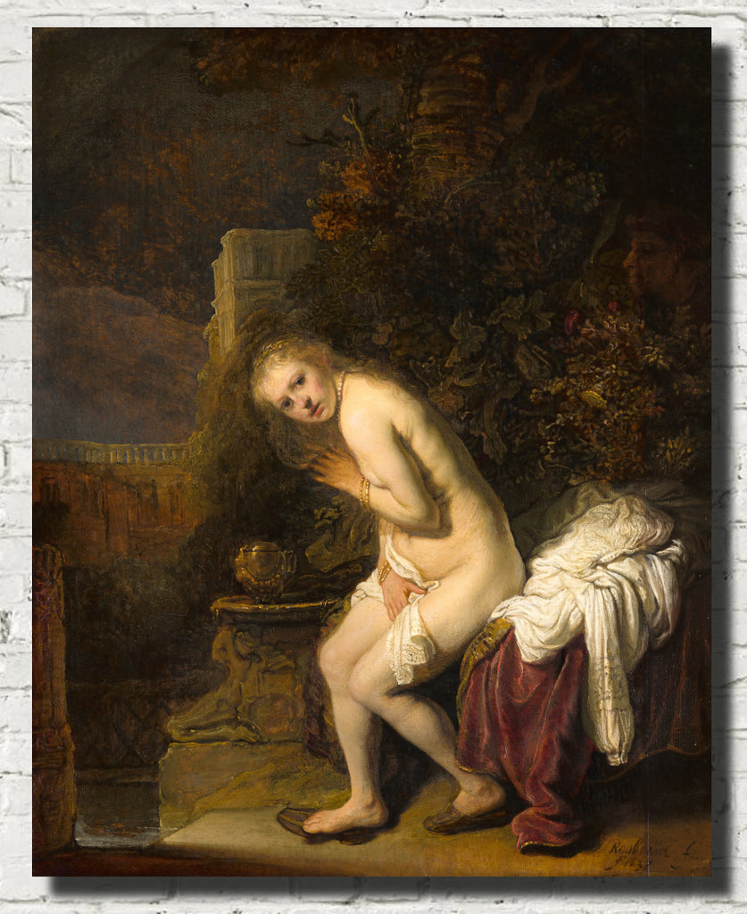Rembrandt Fine Art Print, Susanna