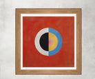 Hilma Af Klint Abstract Framed Art Print, No 17 Swan