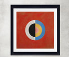 Hilma Af Klint Abstract Framed Art Print, No 17 Swan
