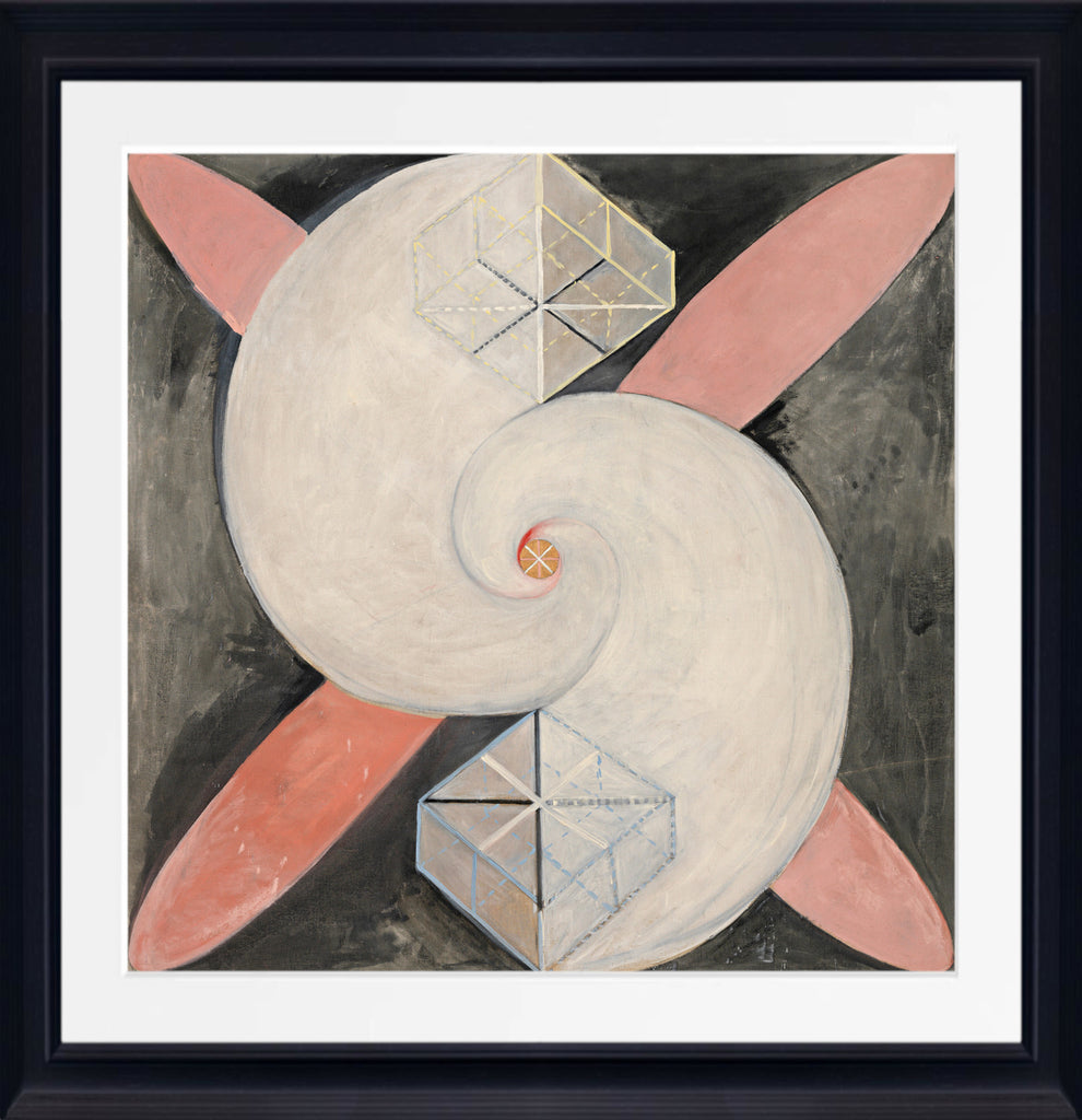Hilma Af Klint Abstract Framed Art Print, No 21 Swan