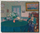 Harold Gilman Fine Art Print, Sylvia Darning