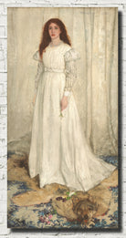James Whistler Fine Art Print, Symphony in White no 1