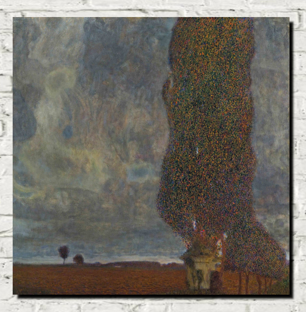 Gustav Klimt, The Large Poplar Tree II (Gathering Storm)