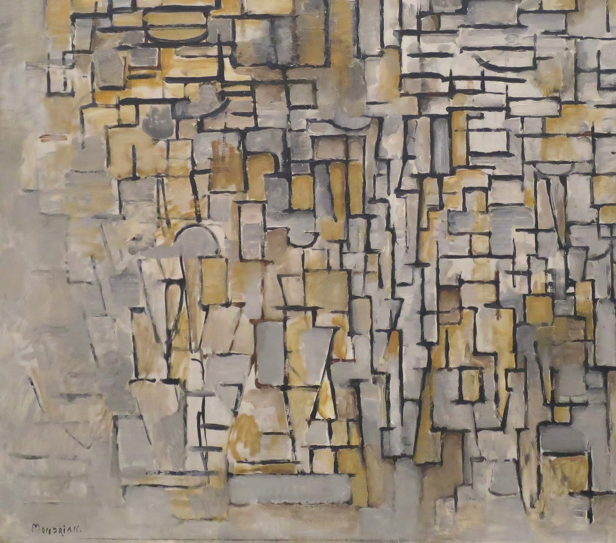 Tableau No. 2,Composition No. VII, Piet Mondrian Abstract Fine Art Print