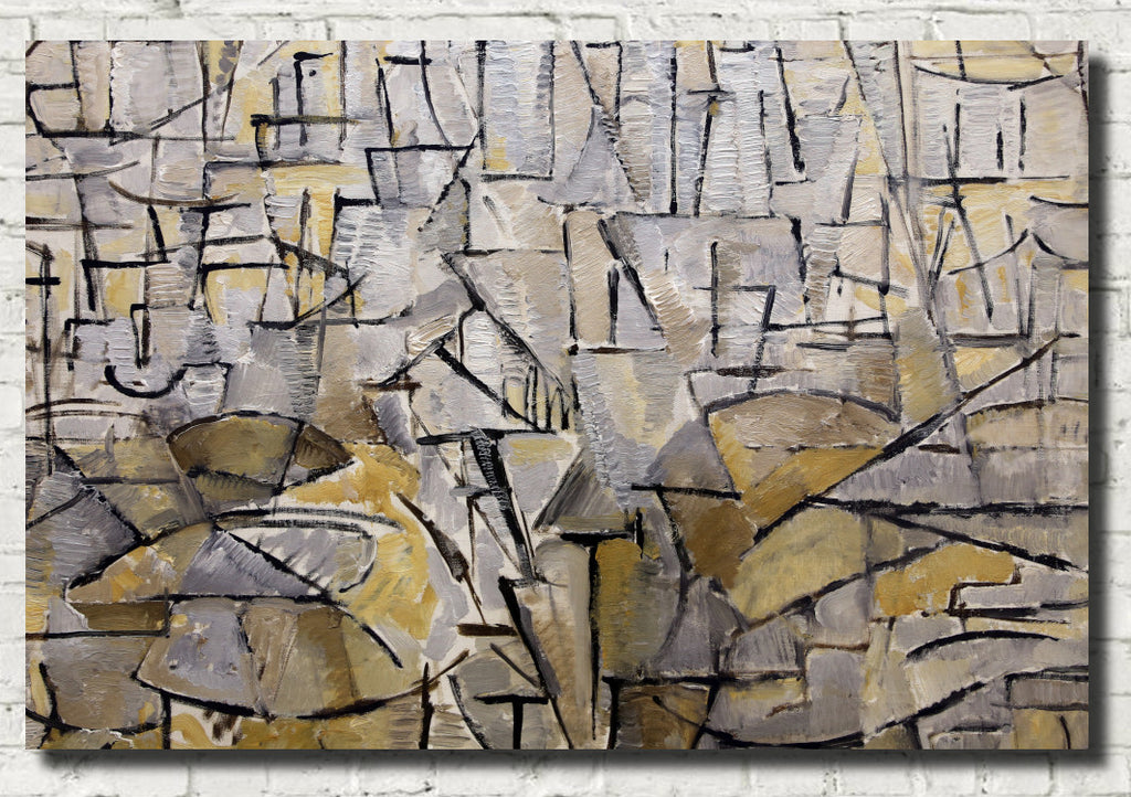 Piet Mondrian Abstract Fine Art Print, Tableau 4