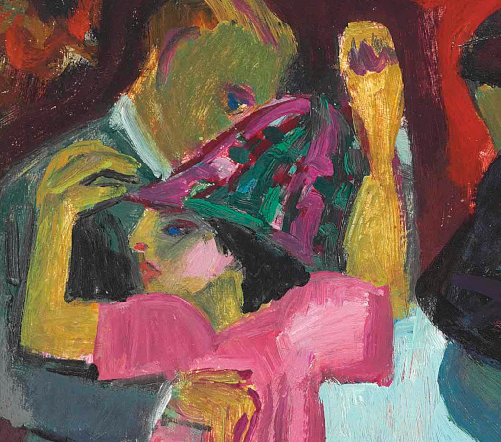 Ernst Ludwig Kirchner Expressionism Fine Art Print, Tangotee