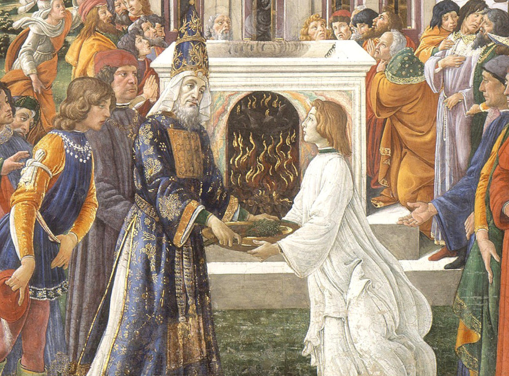 Sandro Botticelli Fine Art Print : Temptations of Christ