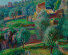 Terraces, South Of France, William Glackens Fine Art Print