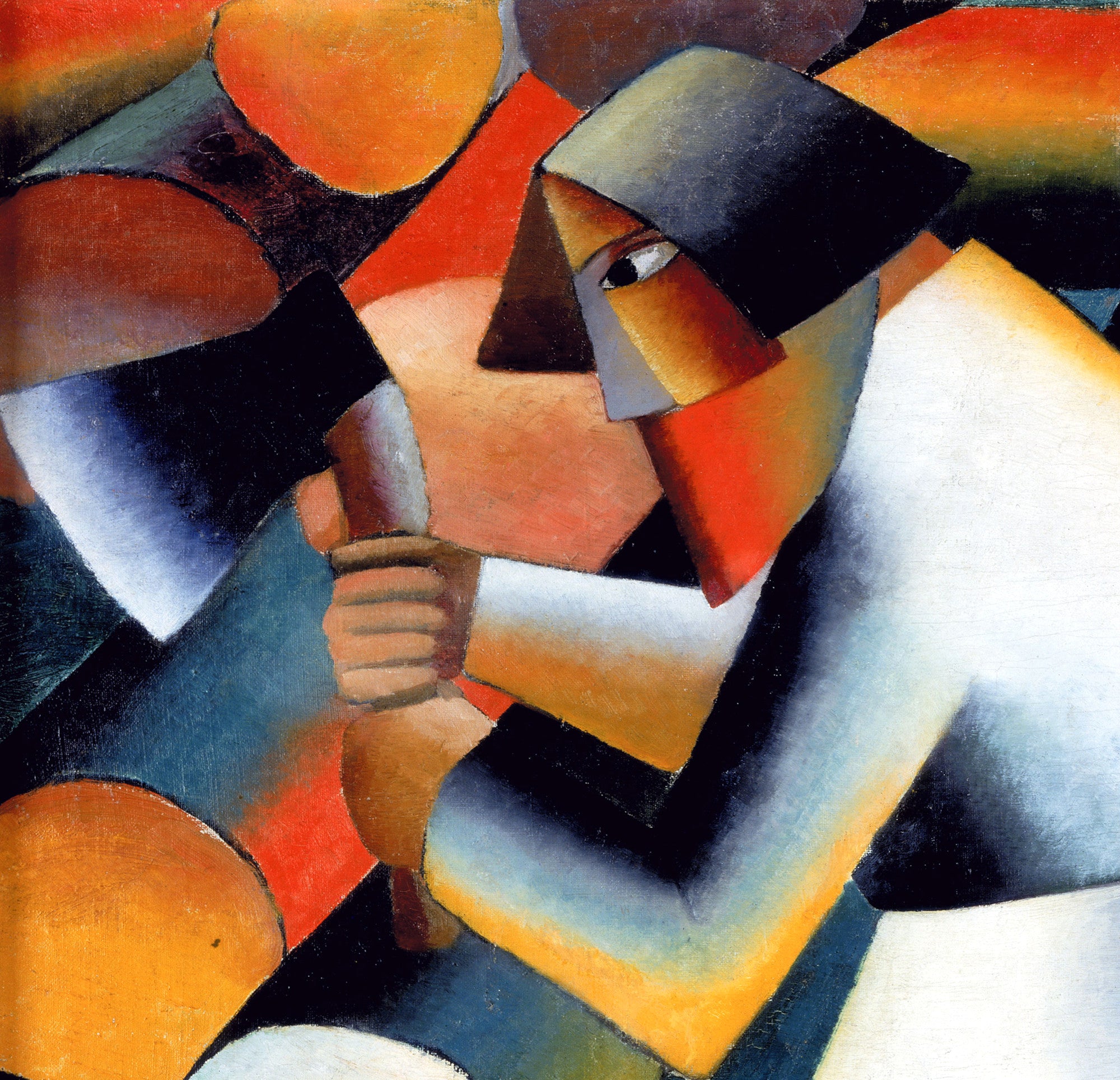 Kazimir Malevich Fine Art Print, The Woodcutter