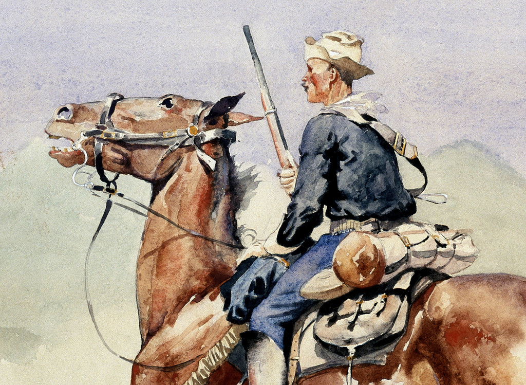 The Advance Guard, Frederic Remington Fine Art Print