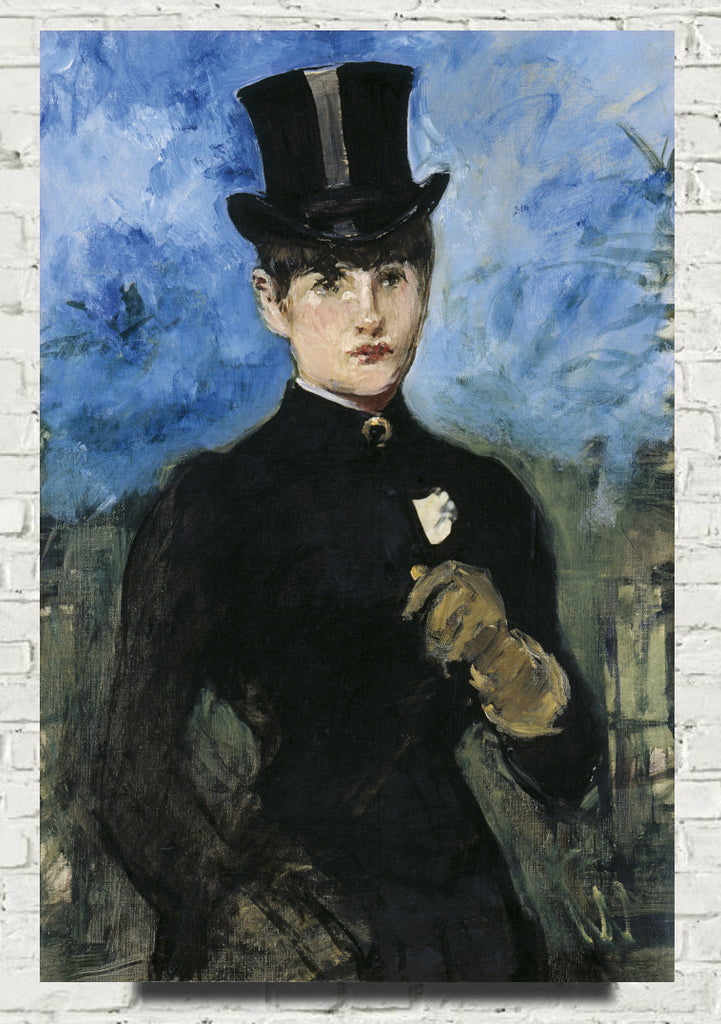 Édouard Manet, Impressionist French Fine Art Print : The Amazon (Summer Horsewoman)