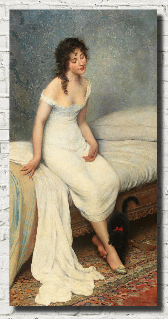 Eugene de Blaas Fine Art Print, The Awakening