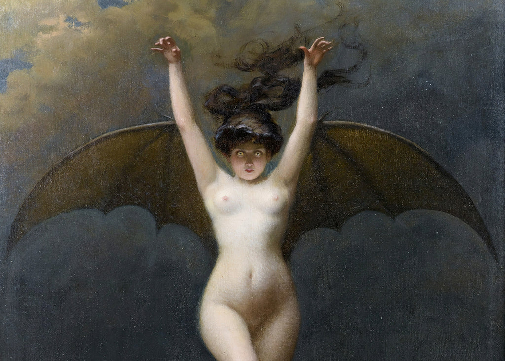 The Bat-Woman, Albert Joseph Penot Fine Art Print