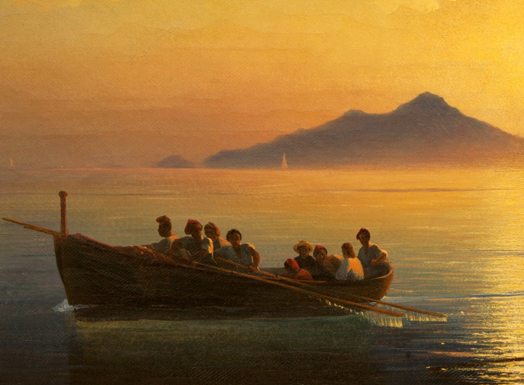 The Bay of Naples, Ivan Aivazovsky Fine Art Print