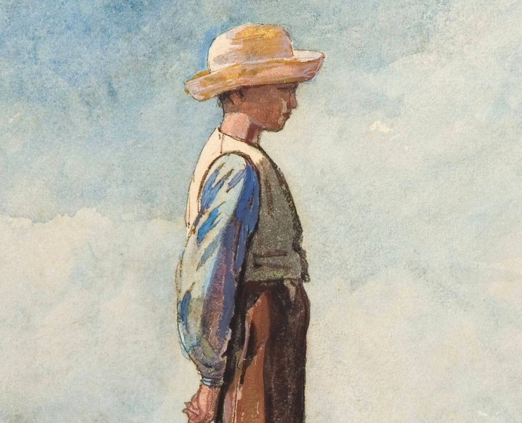 Winslow Homer Fine Art Print :  The Blue Boy