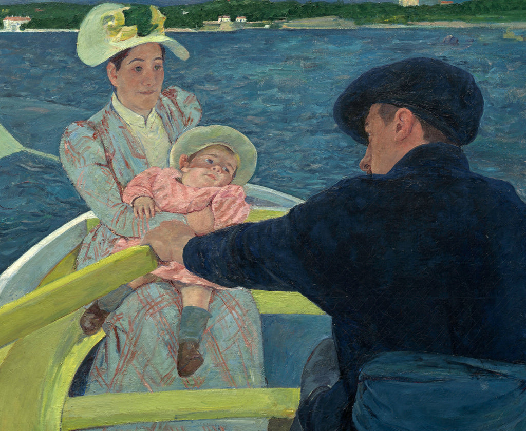 Mary Cassatt, Impressionist Fine Art Print : The Boating party
