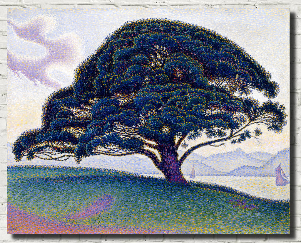 Paul Signac Fine Art Print, The Bonaventure Pine