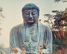 Ogawa Kazumasa Art Print, The Bronze Buddha at Kamakura