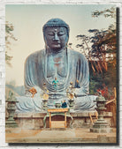 Ogawa Kazumasa Art Print, The Bronze Buddha at Kamakura