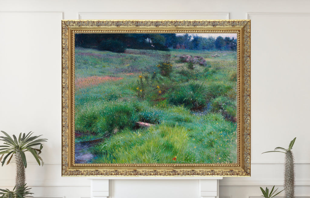 The Brook at Medfield (1889), Dennis Miller Bunker