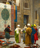 Jean-Léon Gérôme Fine Art Print : The Carpet Merchant