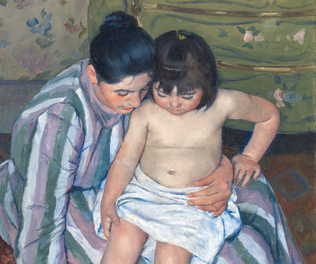Mary Cassatt, Impressionist Fine Art Print : The Child's Bath