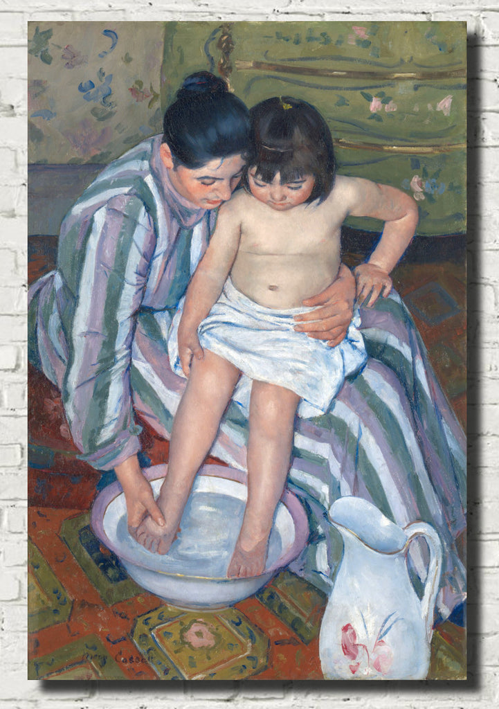 Mary Cassatt, Impressionist Fine Art Print : The Child's Bath