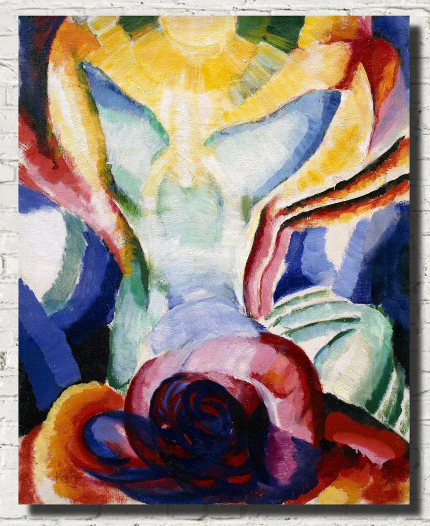 Frantisek Kupka Fine Art Print, The Colored One – GalleryThane