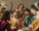 The Concert, Gerard van Honthorst Fine Art Print