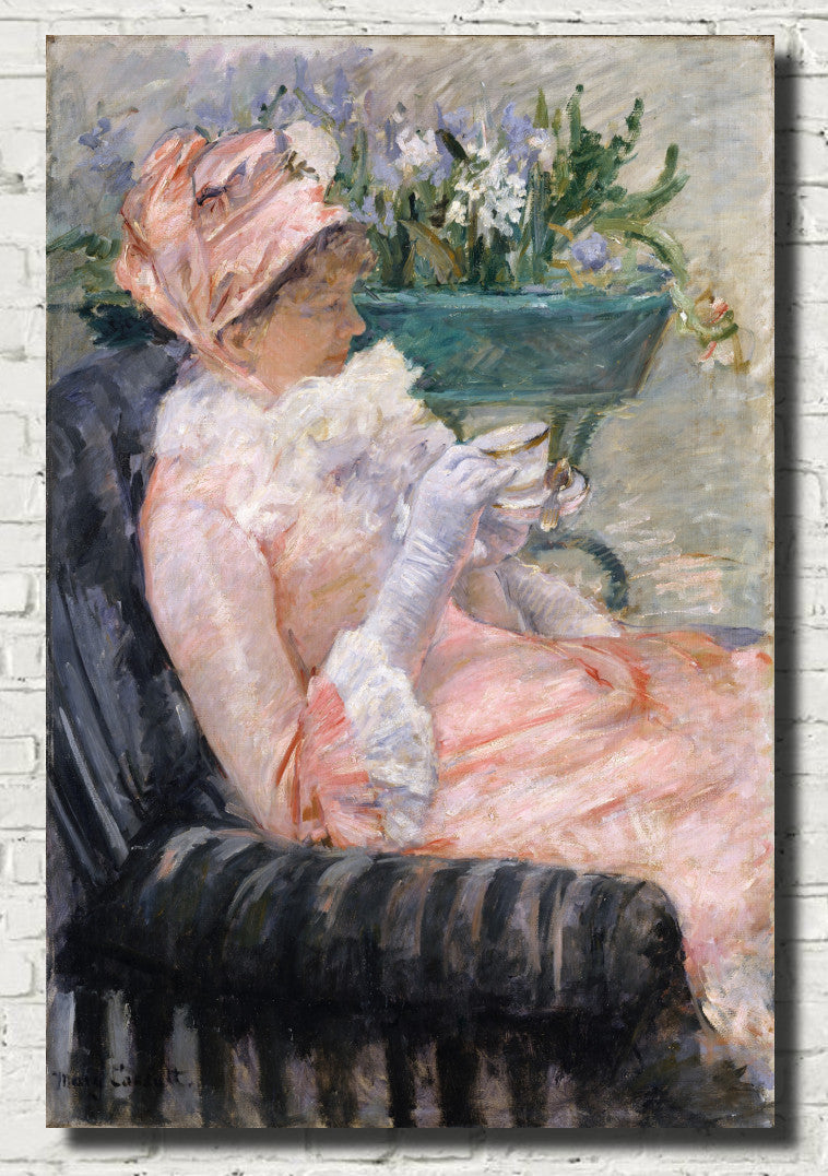 Mary Cassatt, Impressionist Fine Art Print : The Cup of tea