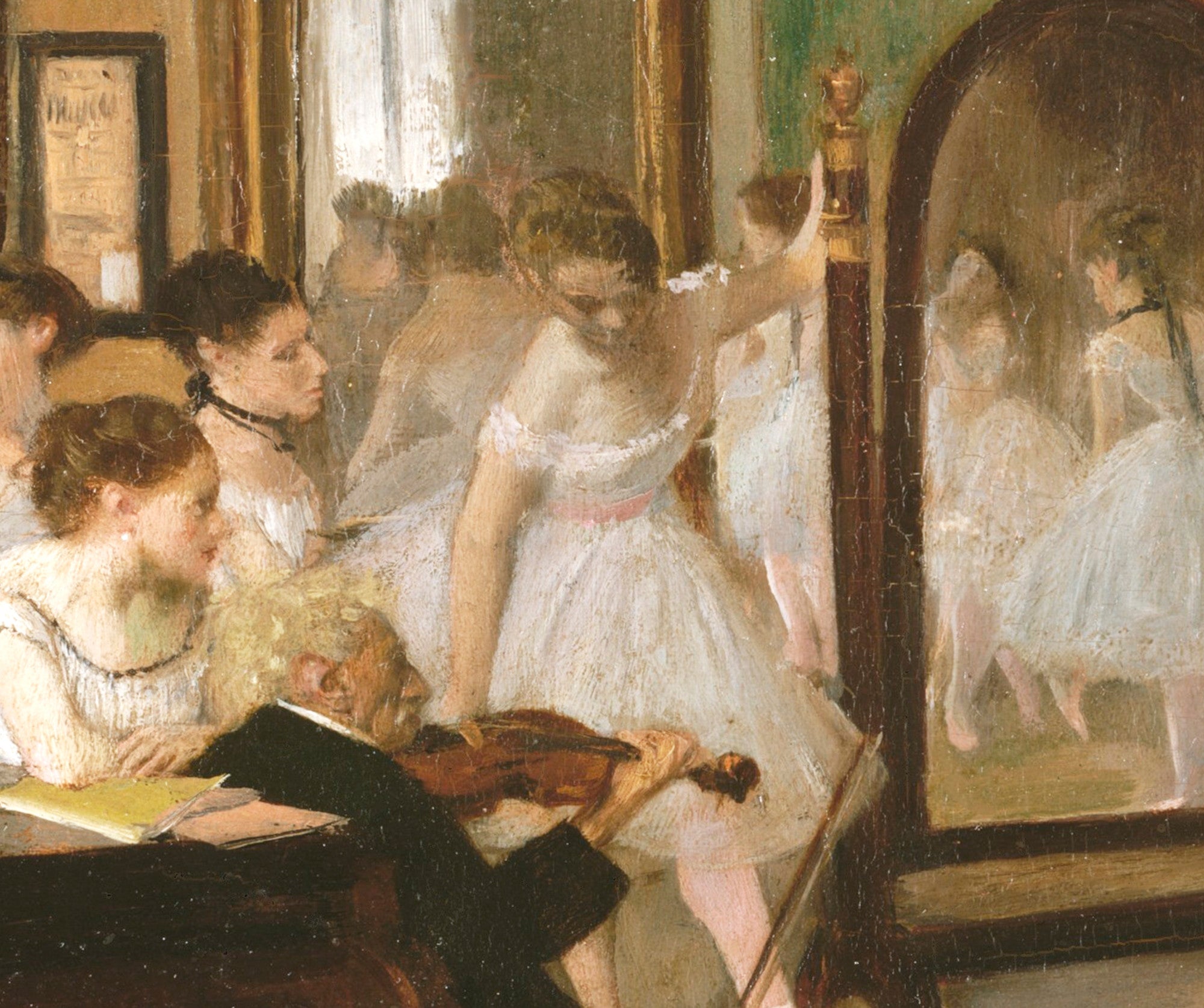 Edgar Degas Fine Art Print : The Dancing Class