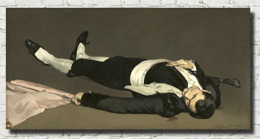 Édouard Manet, Impressionist French Fine Art Print : The Dead Toreador, probably