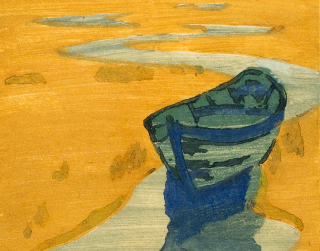 The Derelict (The Lost Boat), Arthur Wesley Dow Fine Art Print