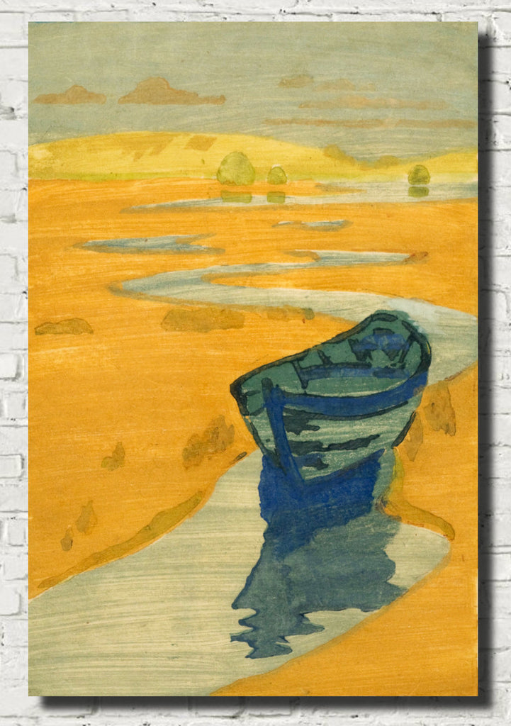 The Derelict (The Lost Boat), Arthur Wesley Dow Fine Art Print