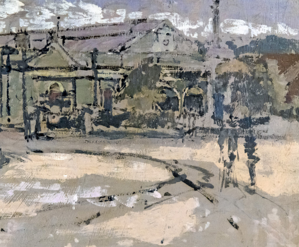 Walter Sickert Post-Impressionist Fine Art Print : Dieppe Train Station