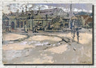 Walter Sickert Post-Impressionist Fine Art Print : Dieppe Train Station