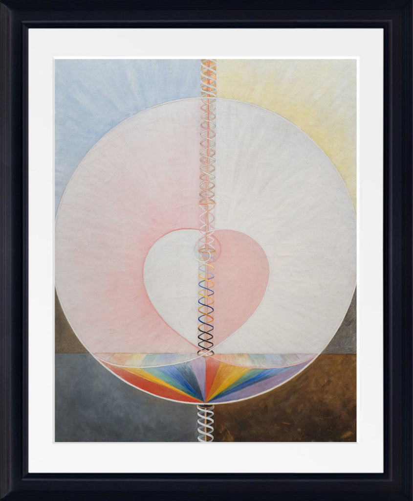 Hilma Af Klint Abstract Framed Art Print, The Dove, No. 1