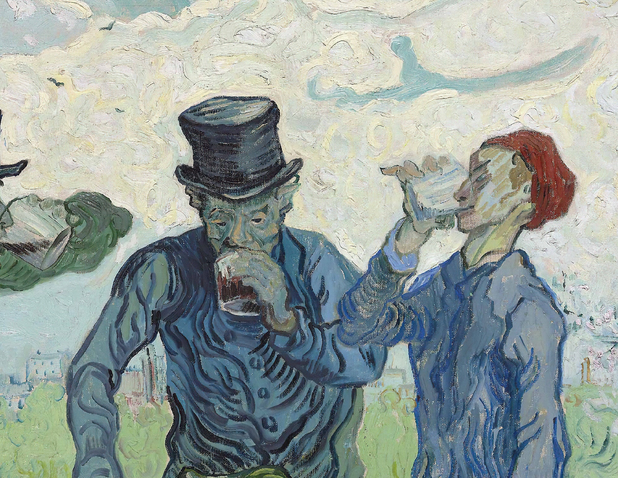 The Drinkers, Vincent Van Gogh Fine Art Print