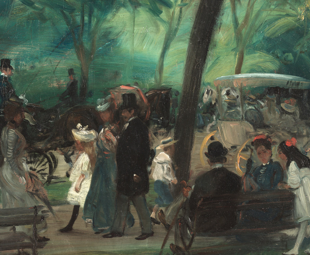 The Drive, Central Park, William Glackens Fine Art Print