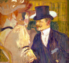 Henri de Toulouse-Lautrec Fine Art Print, The Englishman at the Moulin Rouge