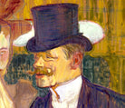 Henri de Toulouse-Lautrec Fine Art Print, The Englishman at the Moulin Rouge