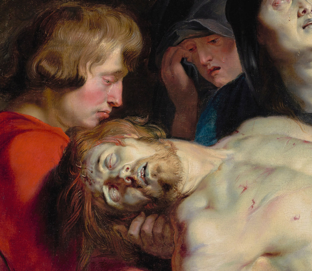 The Entombment of Christ, Peter Paul Rubens Fine Art print