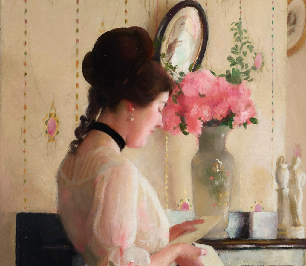 The Front Parlor, William McGregor Paxton Fine Art Print