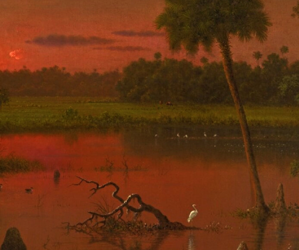 The Great Florida Sunset, Martin Johnson Heade