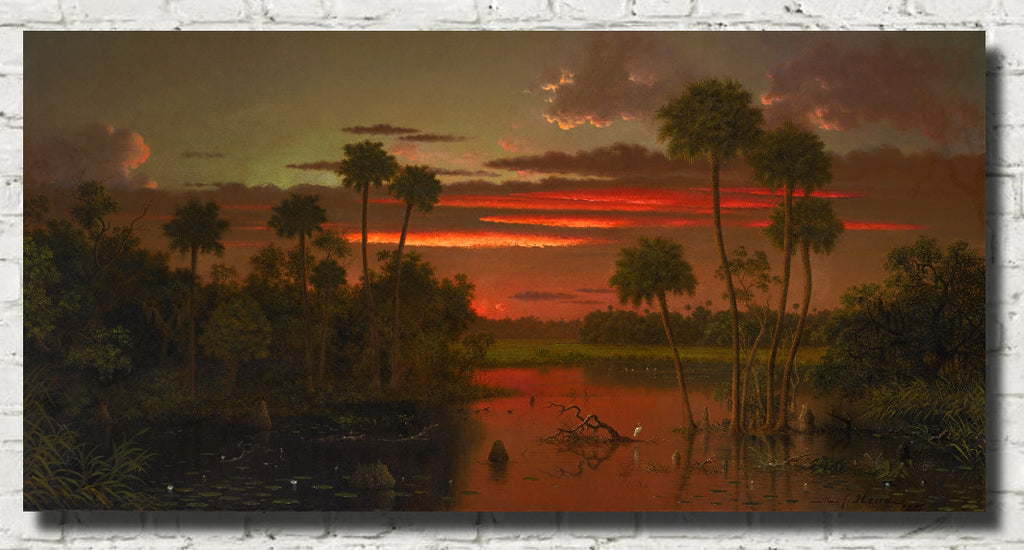 The Great Florida Sunset, Martin Johnson Heade