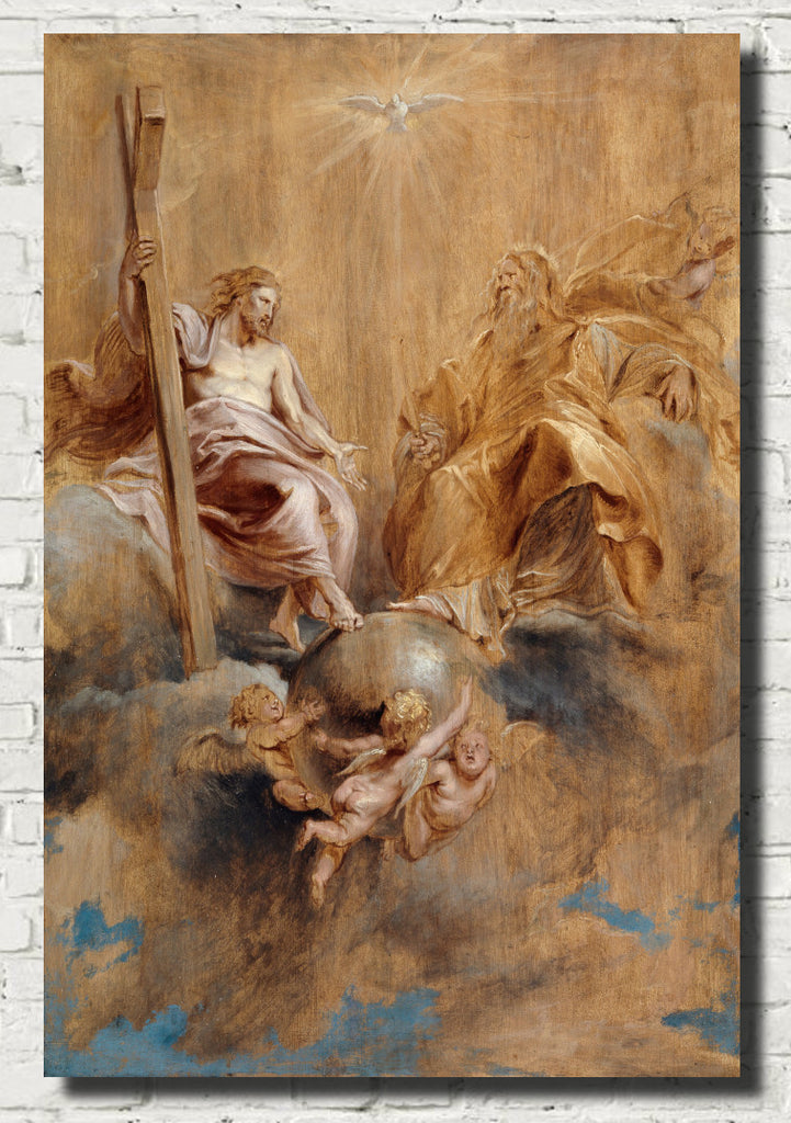 The Holy Trinity, Peter Paul Rubens Fine Art Print