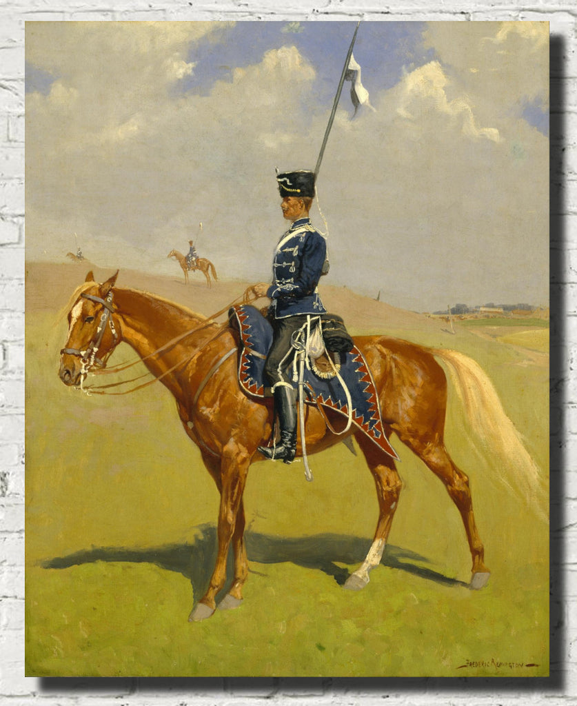 Frederic Remington, Fine Art Print : The Hussar