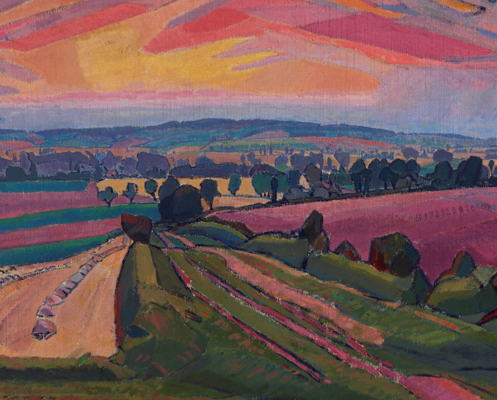 Spencer Gore Post-Impressionist Fine Art Print, The Icknield Way